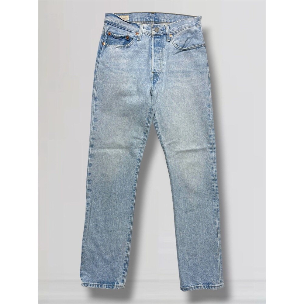 Levi's Premium 501 Women's Classic Straight Leg Buttonfly High-Rise Jeans Sz 26